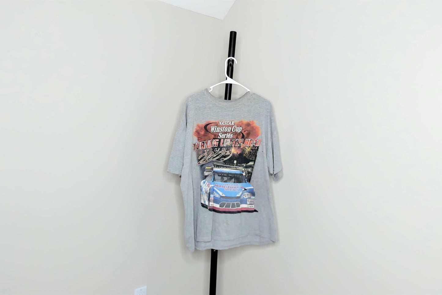 Grey 2XL - Vintage 2003 Nascar Winston Cup T Shirt