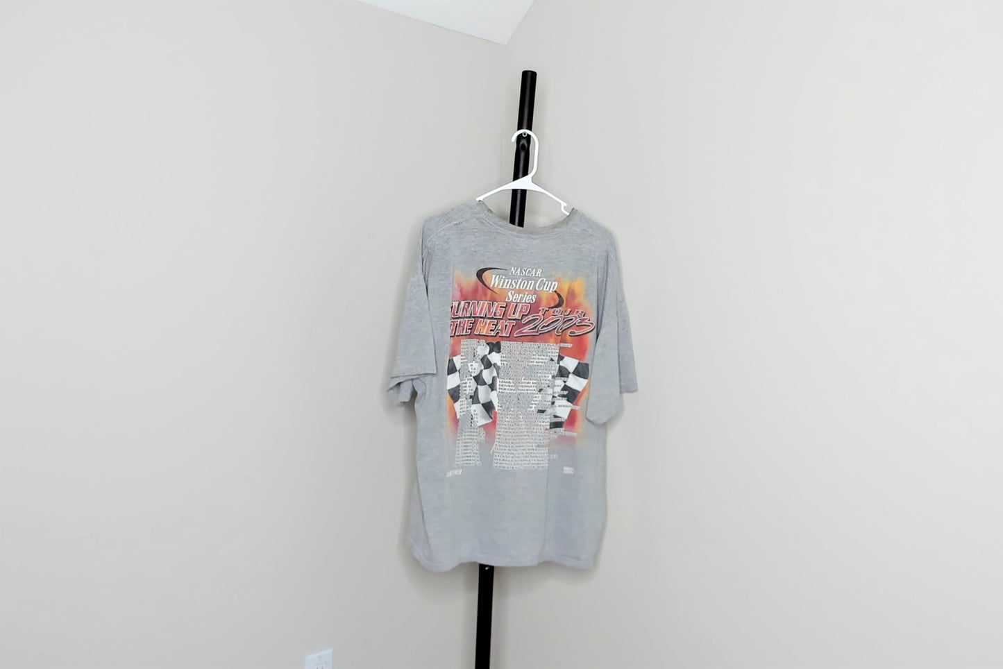 Grey 2XL - Vintage 2003 Nascar Winston Cup T Shirt