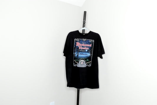 Black XL - Vintage 1991 Blackened Voodoo Lager Shirt Single Stitch