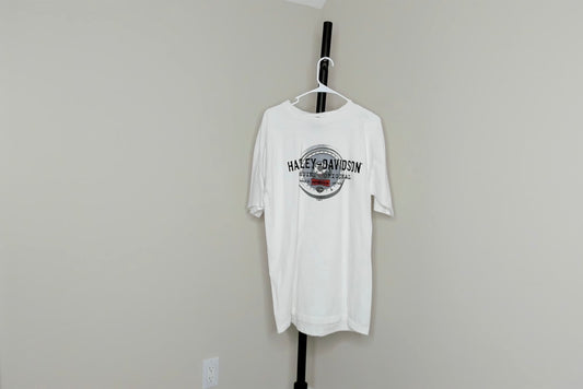 White Harley Davidson T Shirt - XL