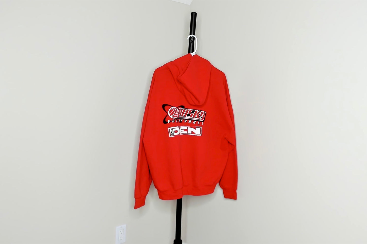 Red Husky Volleyball Hoodie - 2XL
