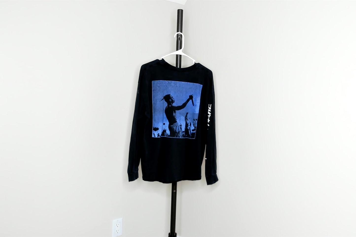 Black XXXTENTACION Long Sleeve Shirt - XL