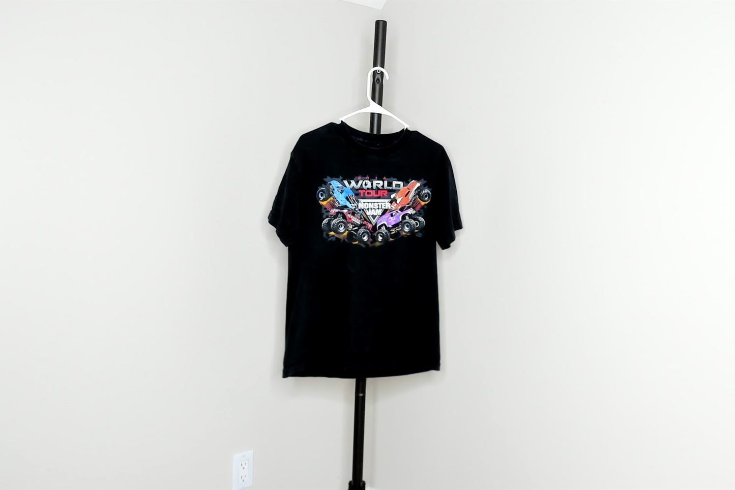 Black Monster Jam 2014 T Shirt - M/L