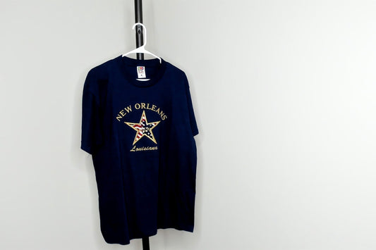 Blue New Orleans T Shirt - L