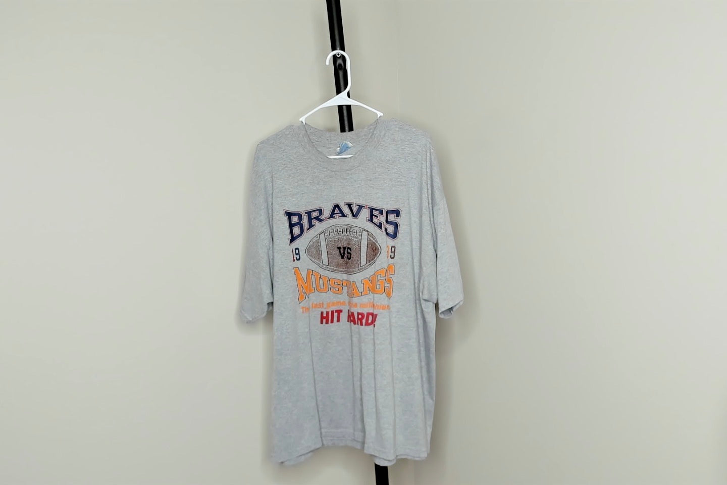 Grey HS Vintage T Shirt - 2XL