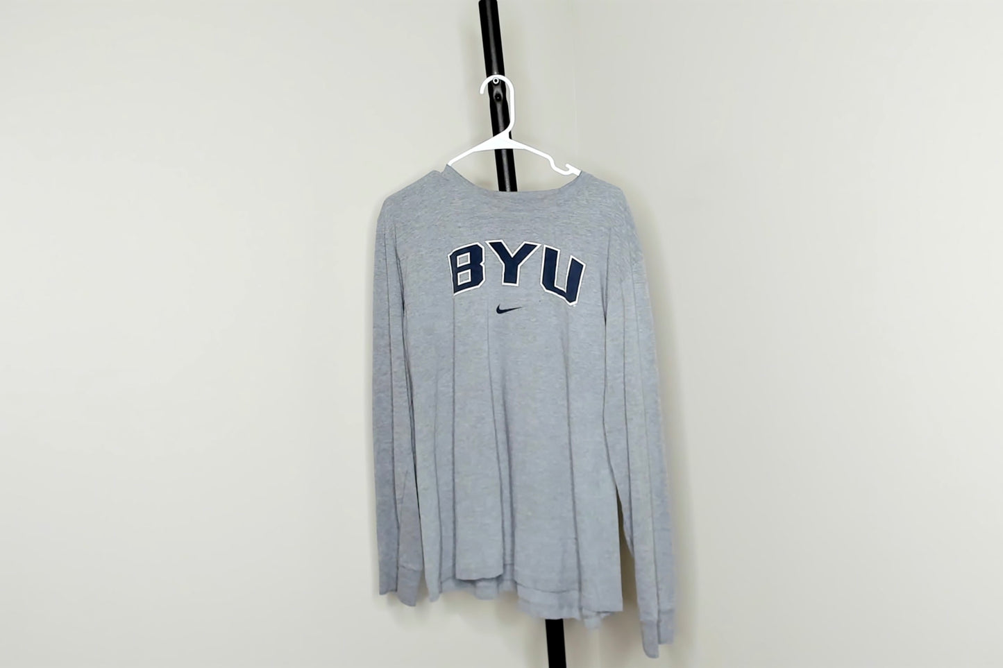 Grey Nike BYU long sleeve - XL