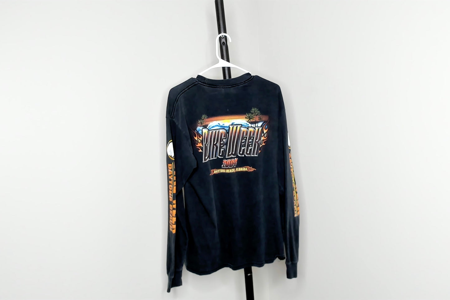 Black Bike Week Long sleeve - L