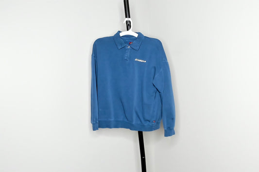 Blue Dickies Collared Long sleeve - L