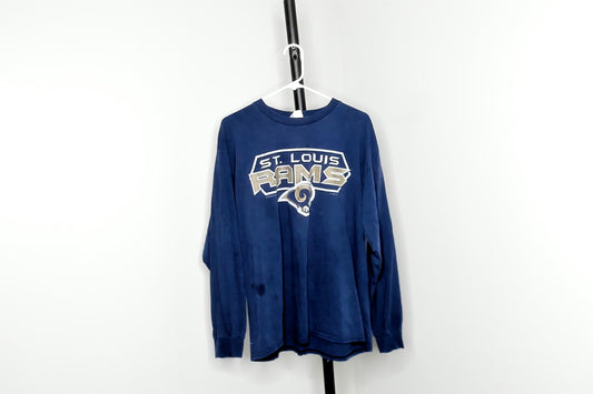 Navy Blue St. Louis Rams Long sleeve - L