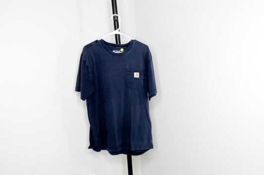 Navy Blue Carhartt Pocket T - M