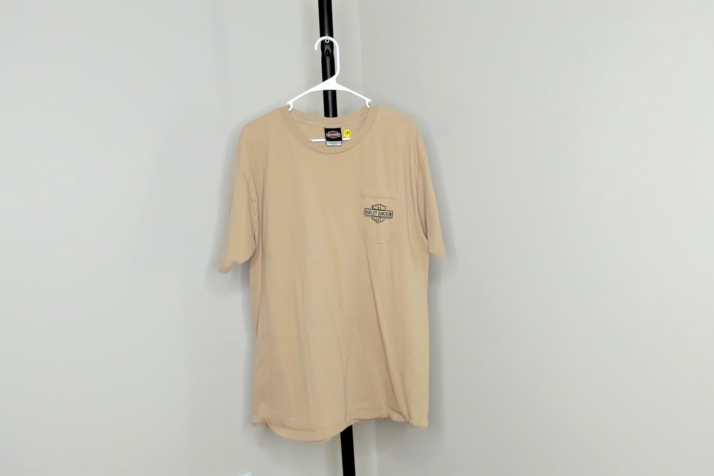 Tan Harley Davidson Palm Beach T Shirt - XL