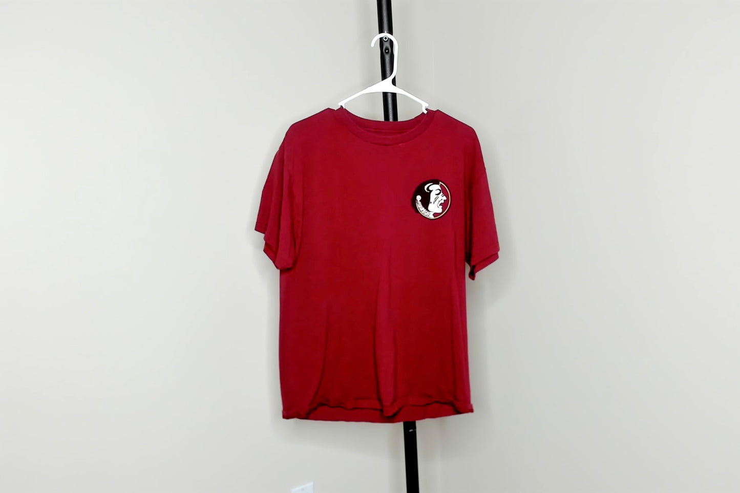 Maroon Florida State Football T Shirt - L