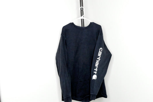 Black Carhartt Long Sleeve T Shirt - 2XL