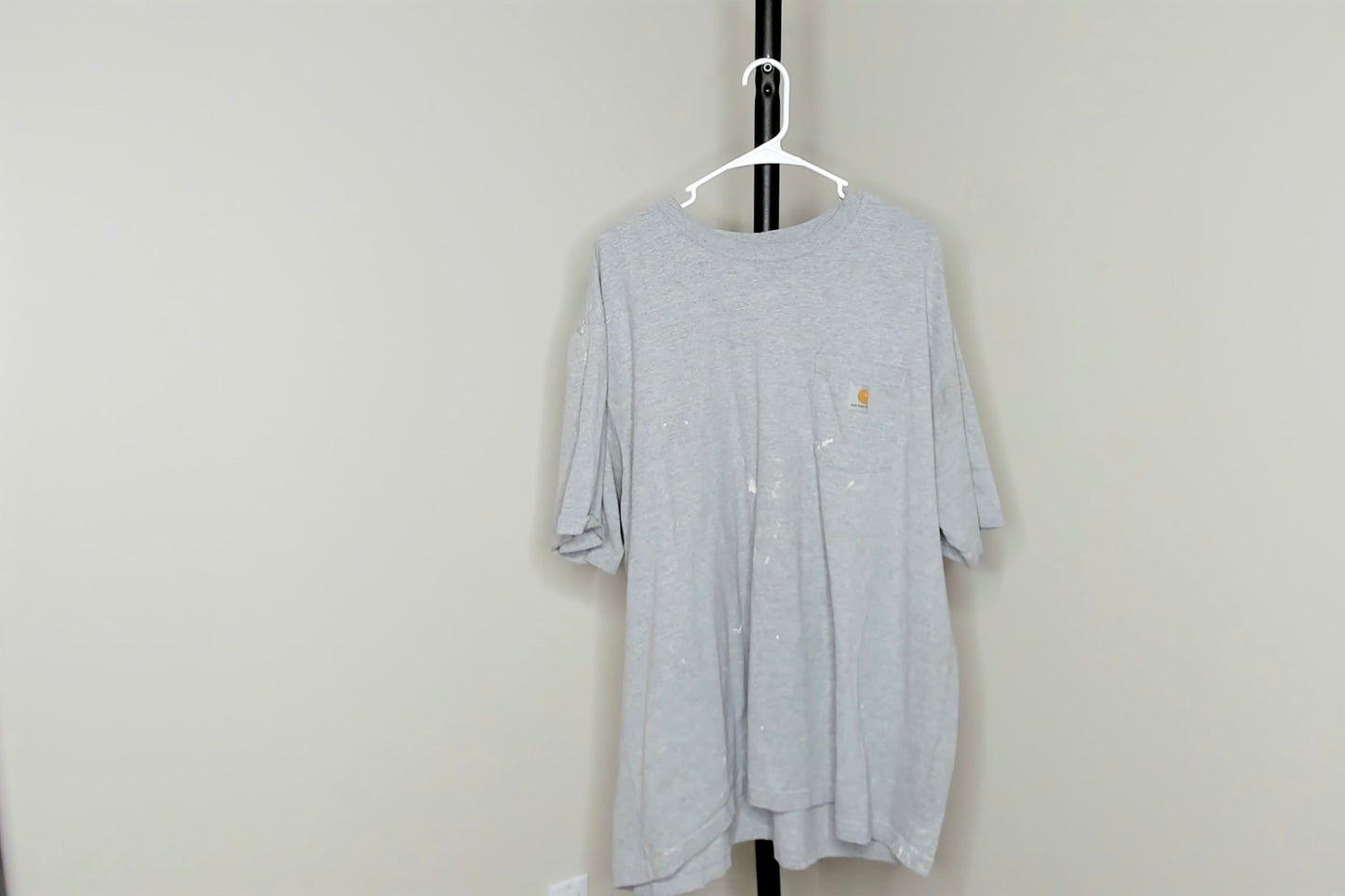 Grey Carhartt Pocket T Shirt - 2XL