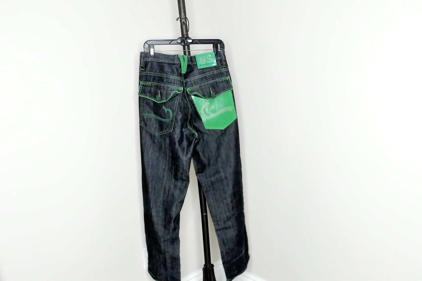 Black/Green M2 Jeans - 32 X 32