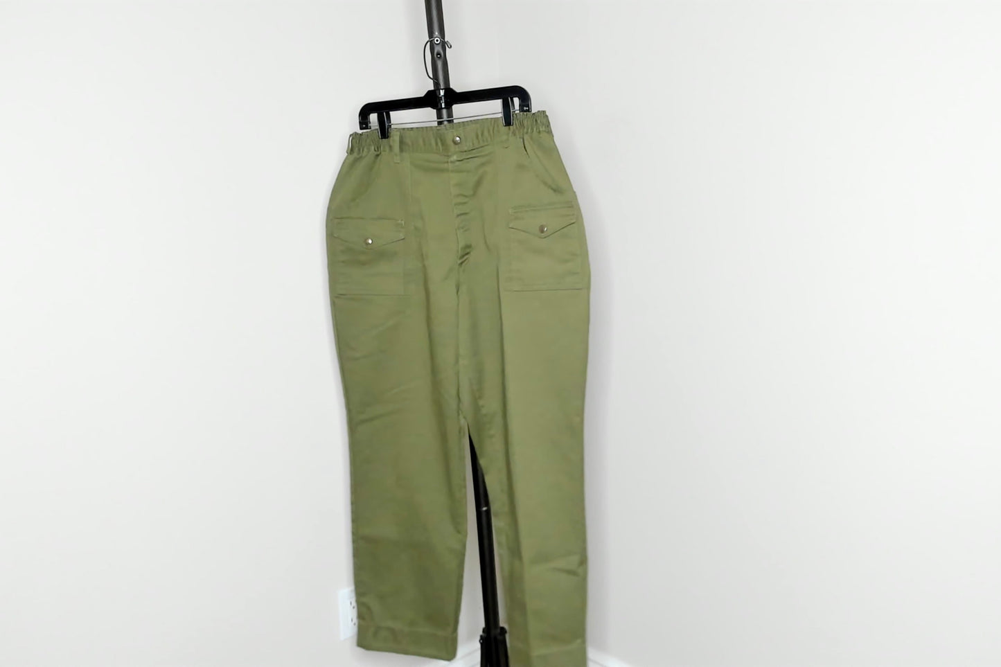 Olive Green Boy Scouts of America Cargo Pants - L