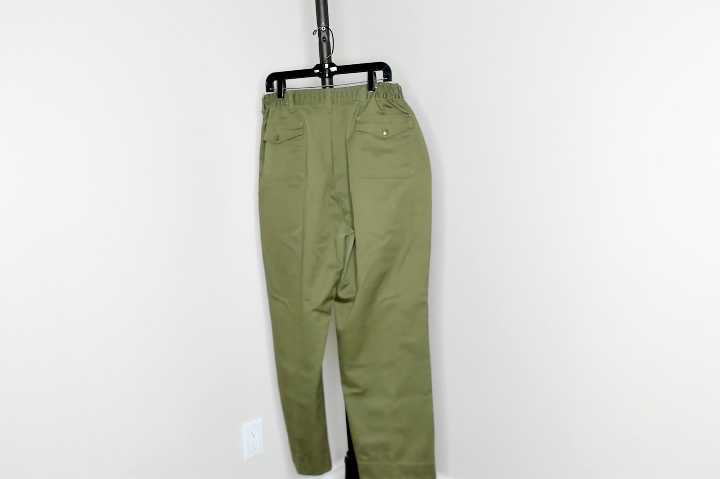 Olive Green Boy Scouts of America Cargo Pants - L